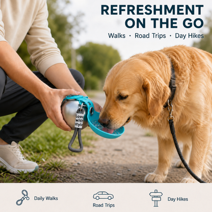Wag & Sip Pet Water Bottle
